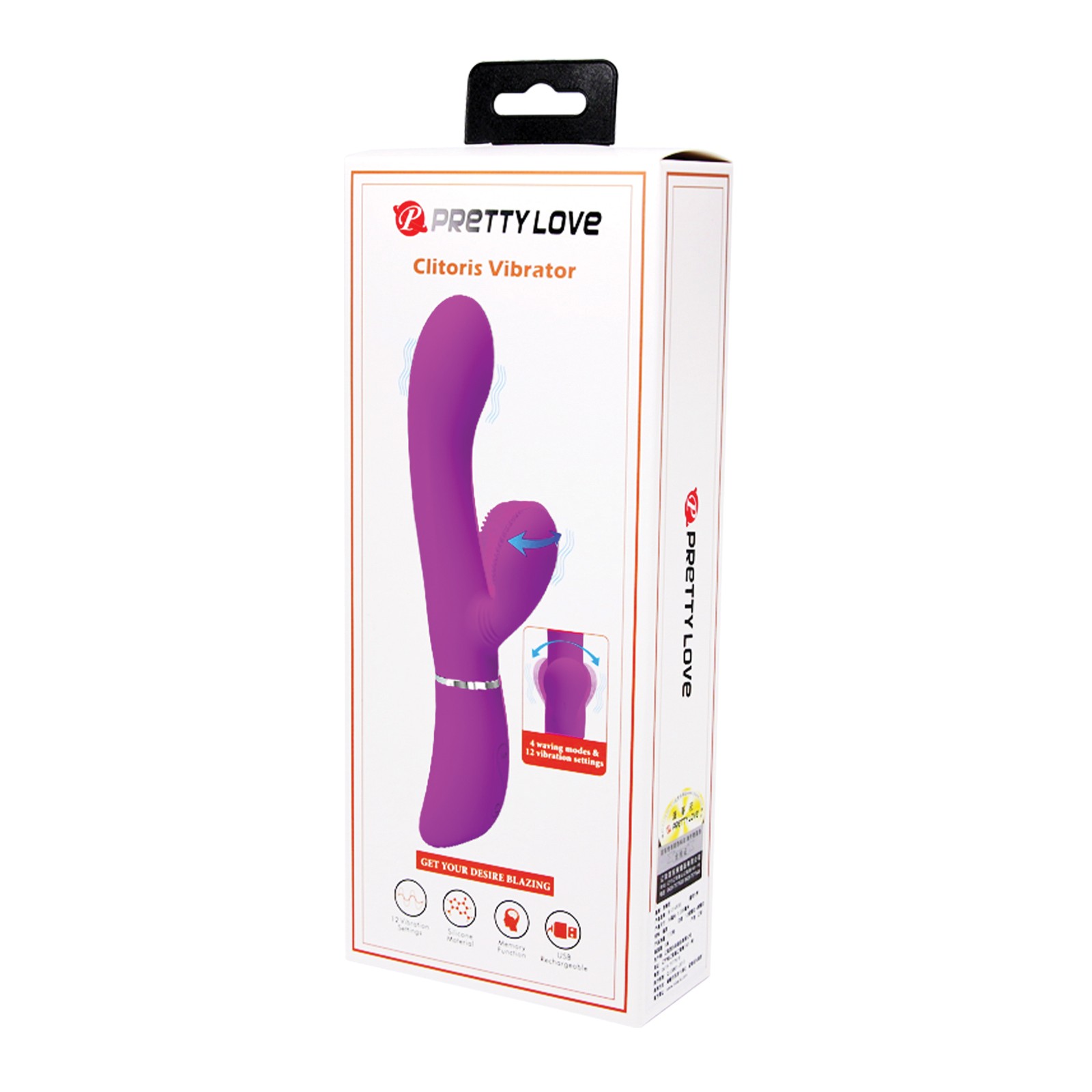 Pretty Love Moving Rabbit Vibrator