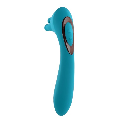 Evolved Heads or Tails Vibrator for Double Pleasure