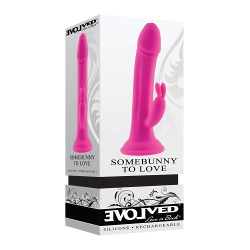 Conejito Vibrador Evolved Somebunny To Love Rosa