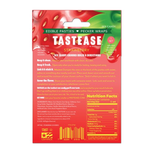 Pastease Pasties Comestibles y Envolturas