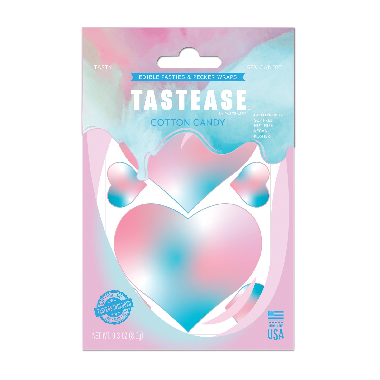 Pastease Tastease Edible Pasties Cotton Candy