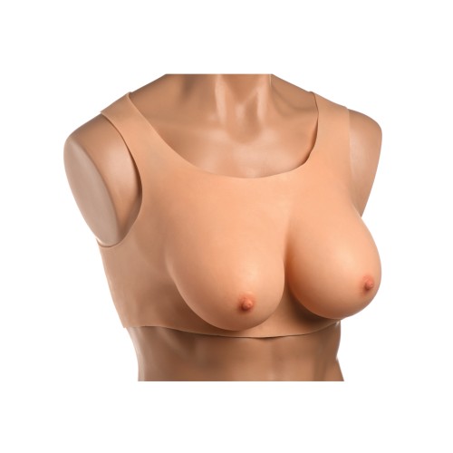 Master Series D Cup Silicone Breasts - Roleplay Accessory