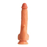 Justin 6.5 Inch Silicone Thrusting Dildo - Licker