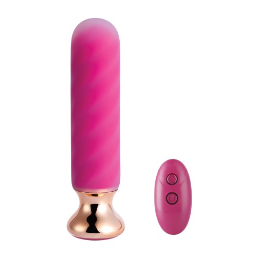 Plug Anal Vibrador Remoto Rose Twister