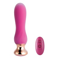 Curved Vibrating Anal Plug with Remote