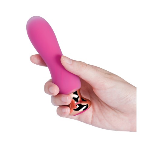 Plug Anal Vibrante Curvado con Control Remoto