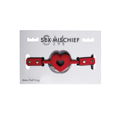 Sex & Mischief Amor Gag de Bola para Diversión Kinky