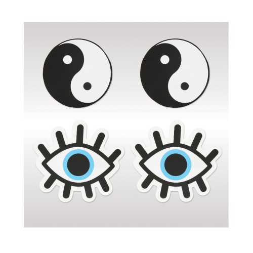 Pasties Yin & Yang Peekaboos - Moda Divertida