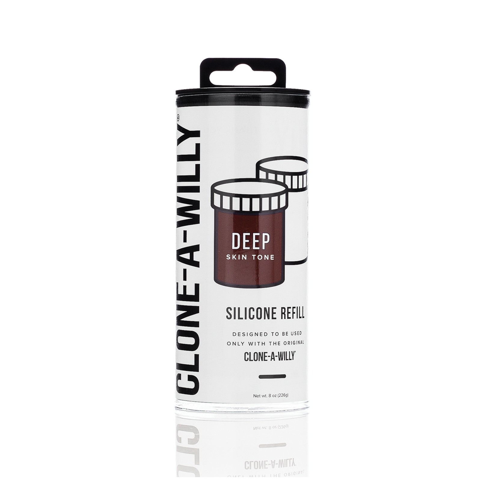 Clone-A-Willy Silicone Refill Deep Tone