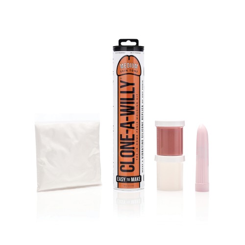 Clone-A-Willy Silicone Kit Medium Skin Tone