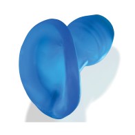 Oxballs Glowhole 2 Hollow Buttplug with LED - Large - Blue