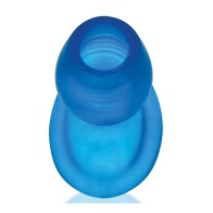 Oxballs Glowhole 2 Hollow Buttplug with LED - Large - Blue