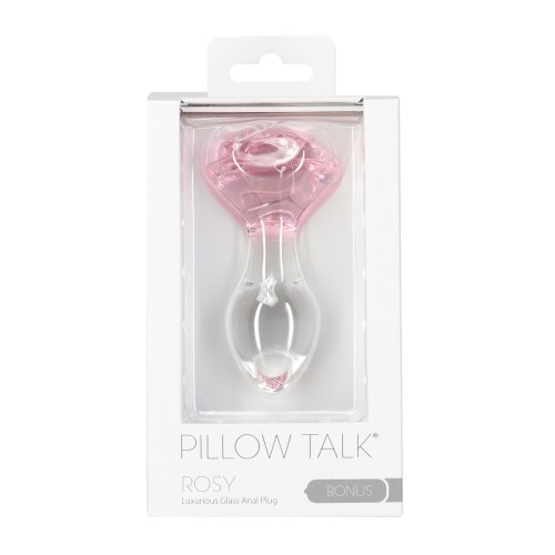 Juguete Anal Pillow Talk Rosy para Placer Elegante