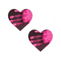 Temperature Reactive Heart Pasties - Stunning Festival Wear