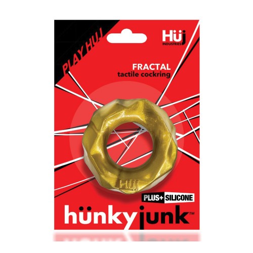 Hunky Junk Fractal Cockring Bronze - Ultimate Stimulation