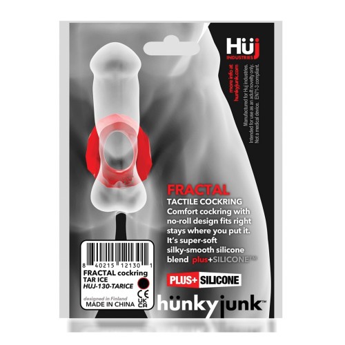 Anilla Fractal Hunky Junk Hielo Claro