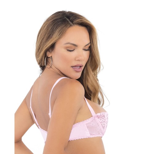 Lace Underwire Bra for Flattering Comfort