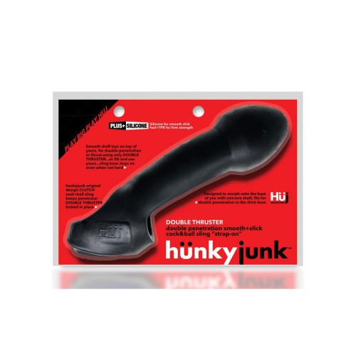 Hunky Junk Double Thruster Sling - Tar Ice