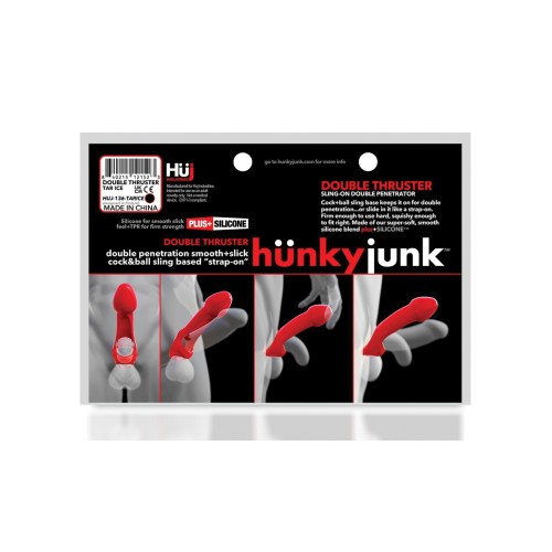 Hunky Junk Doble Empujador Sling - Tar Ice