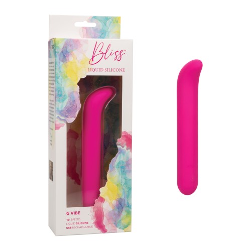 Bliss Liquid Silicone G Vibe Pink