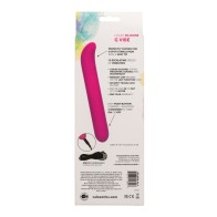 Vibrador G de Silicona Líquida Bliss Rosa