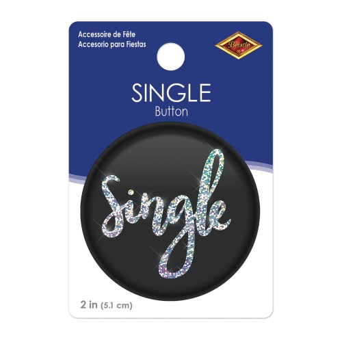 Single Button - 2 inch Round