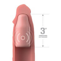 Fantasy X-tensions Elite Sleeve - Vibrating and Remote Control