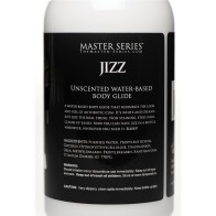 Gel Corporal Master Series Jizz a Base de Agua - 16oz Sin Fragancia