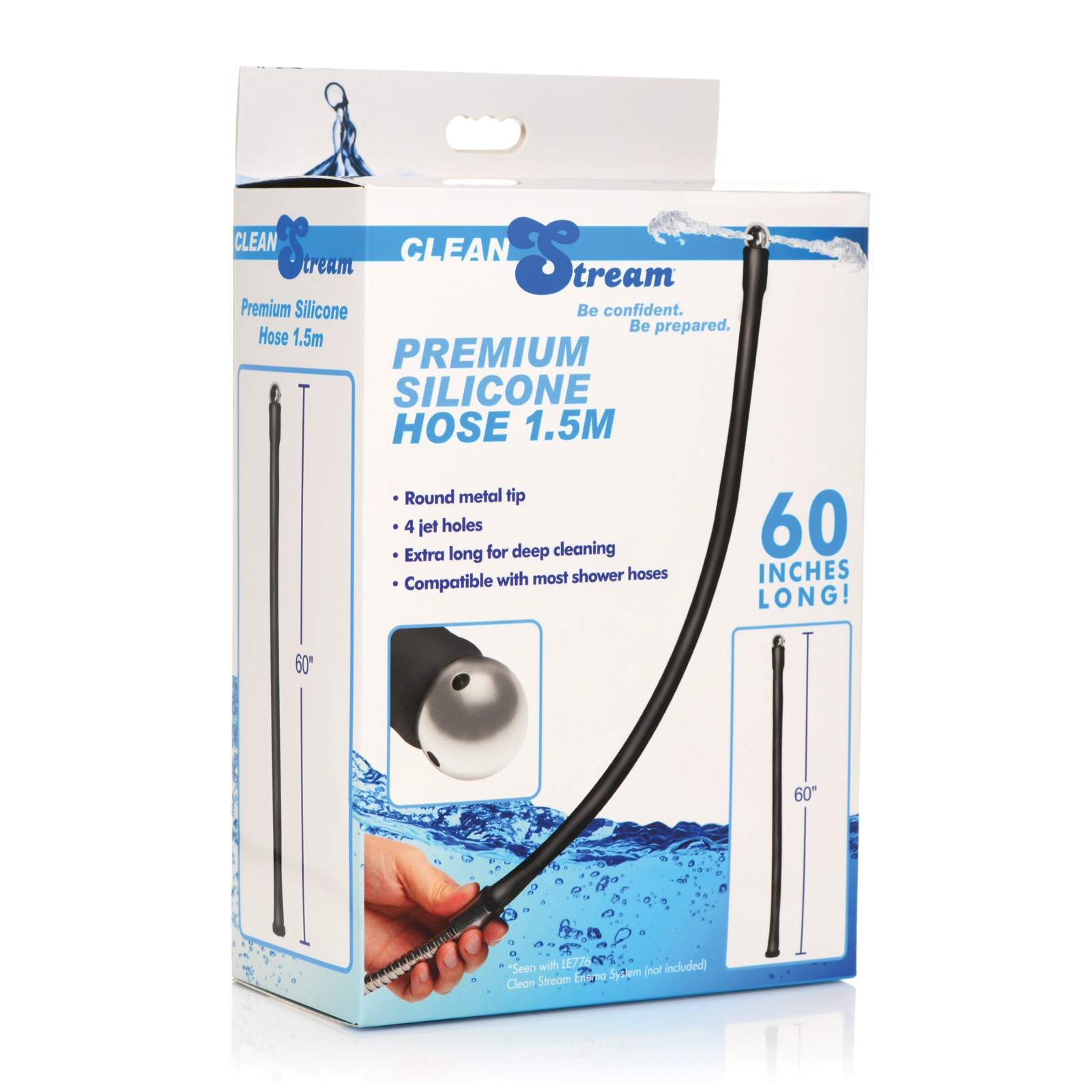 Clean Stream 60-Inch Premium Silicone Hose