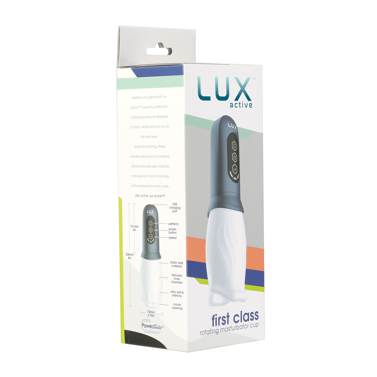 Lux Active First Class Rotating Masturbator Cup