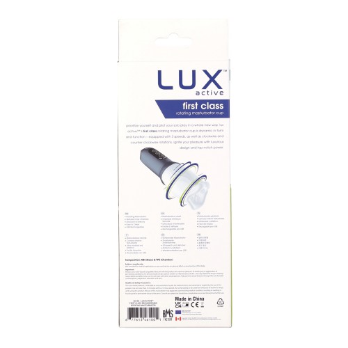 Lux Active First Class Rotating Masturbator Cup