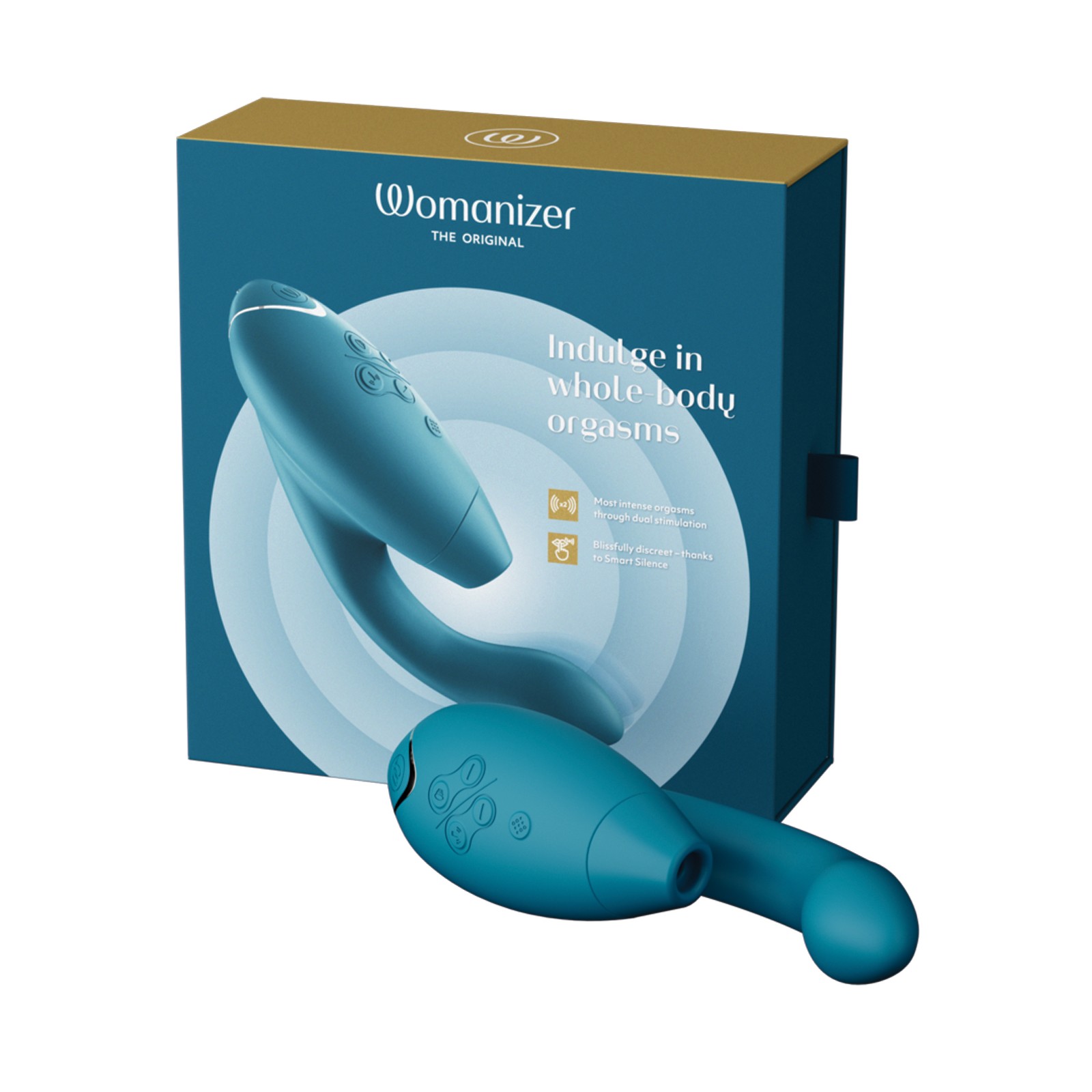 Womanizer Duo 2 Petrol - Advanced Rabbit Toy