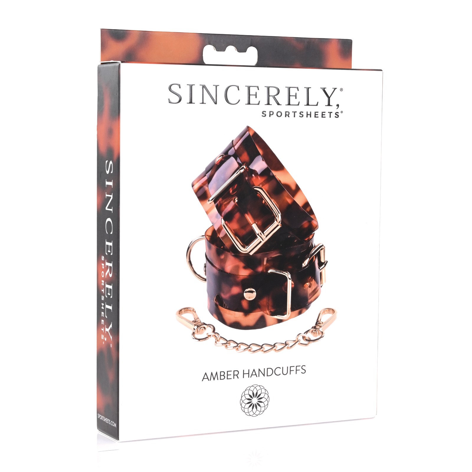 Sincerely Amber Handcuffs - Stylish and Secure