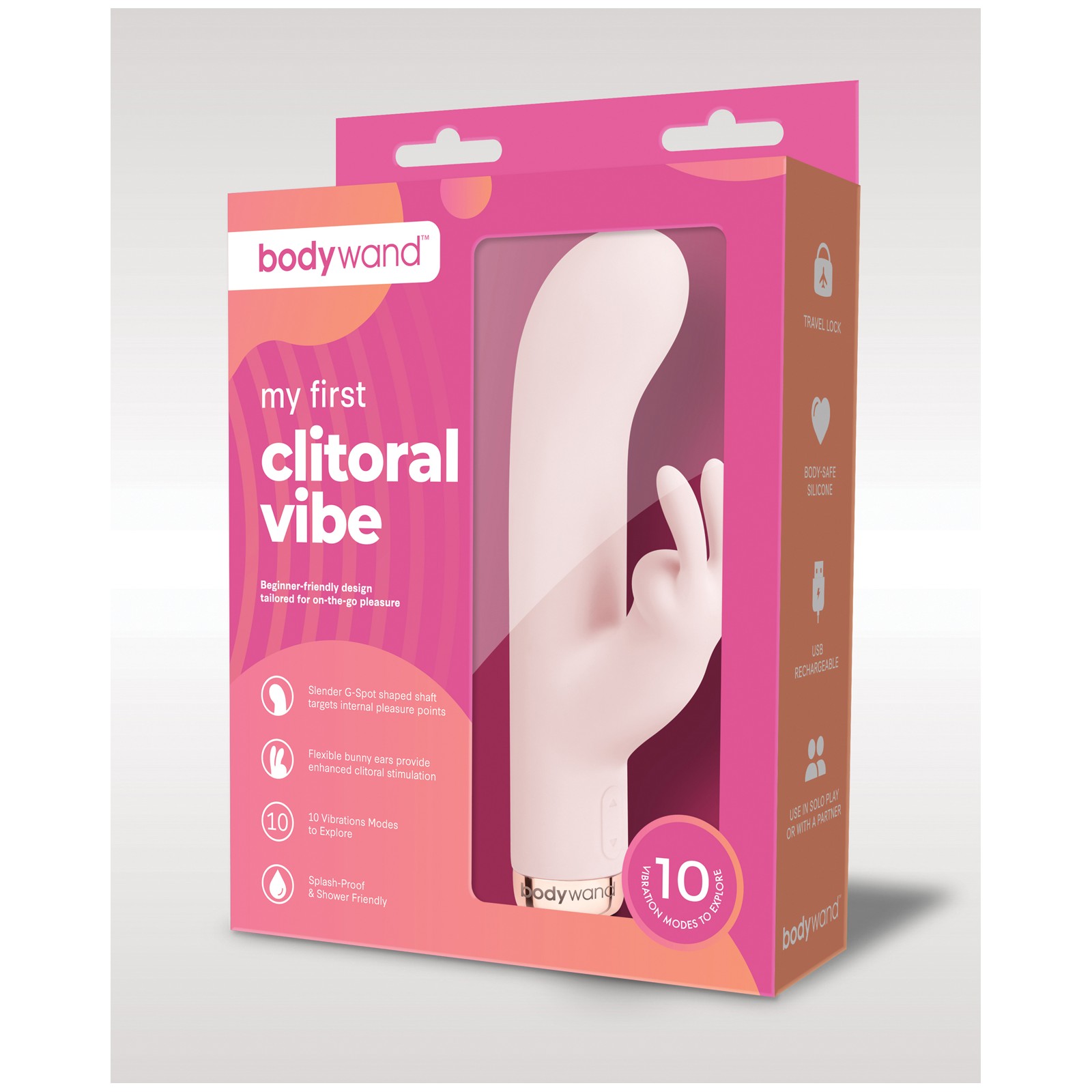 Bodywand Mi Primer Vibrador Clitoriano - Rosa