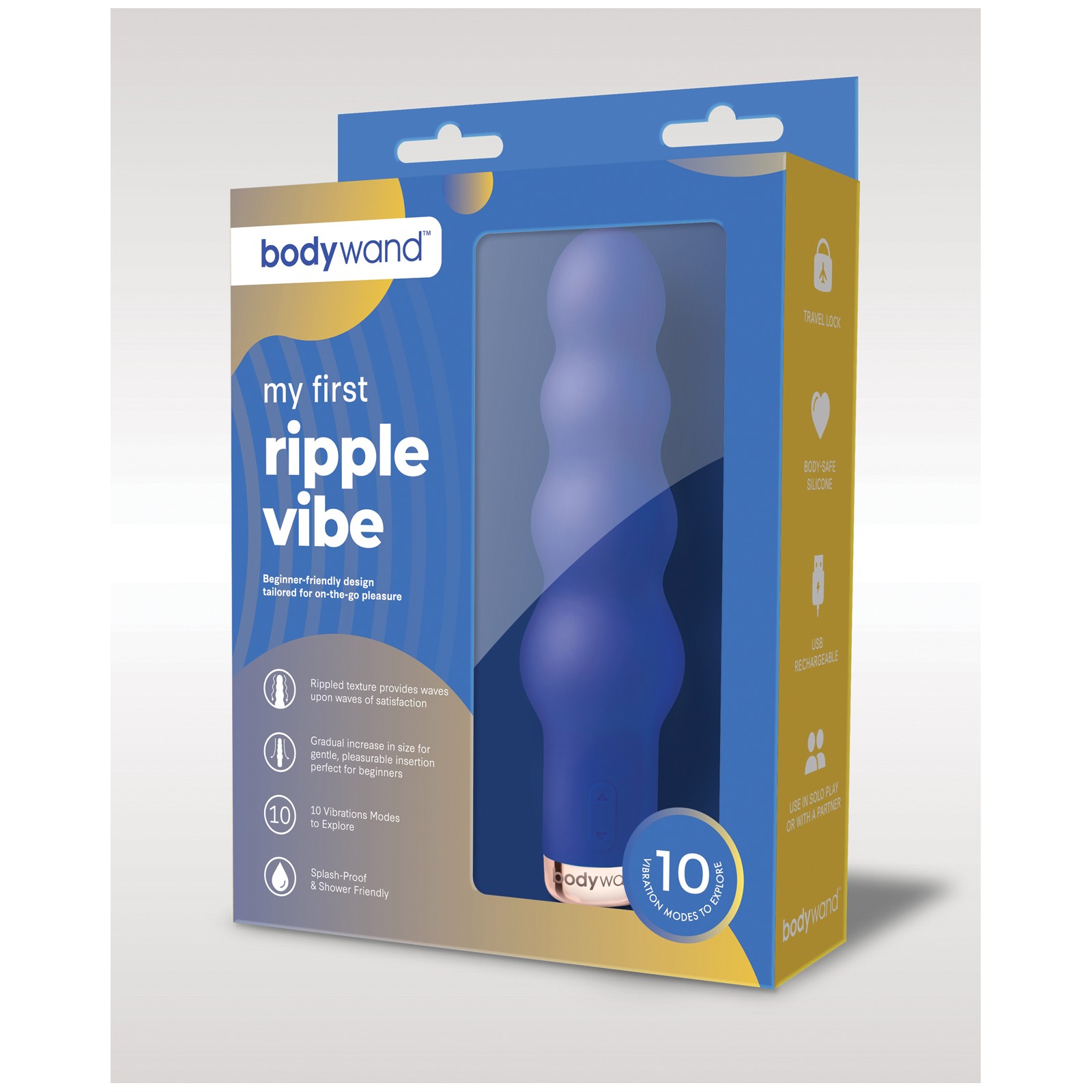 Bodywand Blue Ripple Vibe