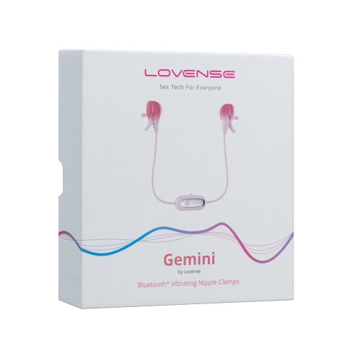 Lovense Gemini Vibrating Nipple Clamps