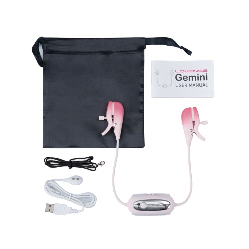 Lovense Gemini Vibrating Nipple Clamps