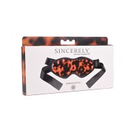 Sincerely Amber Blindfold Satin Ties