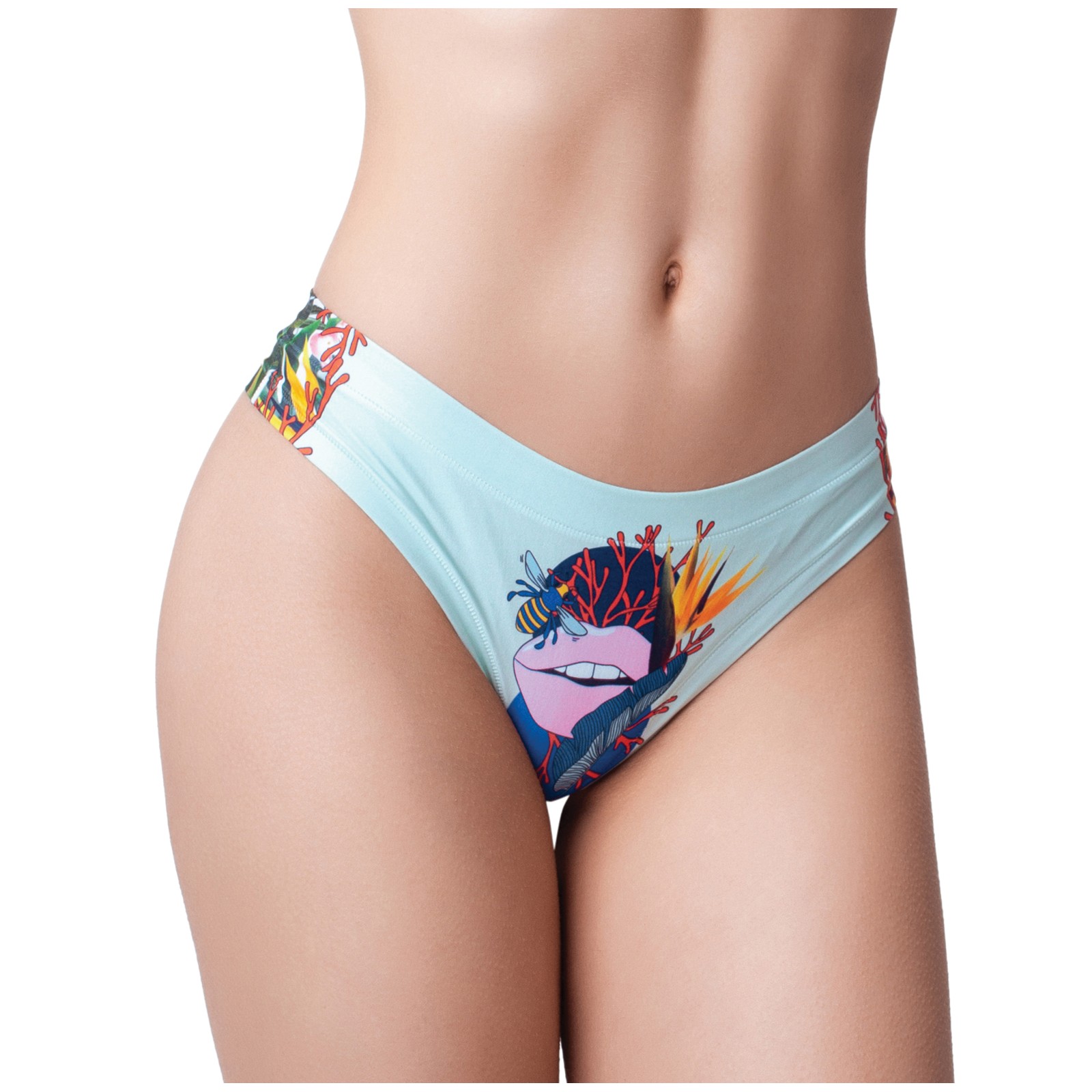 Mememe Botanic Panic Thong - Supreme Comfort