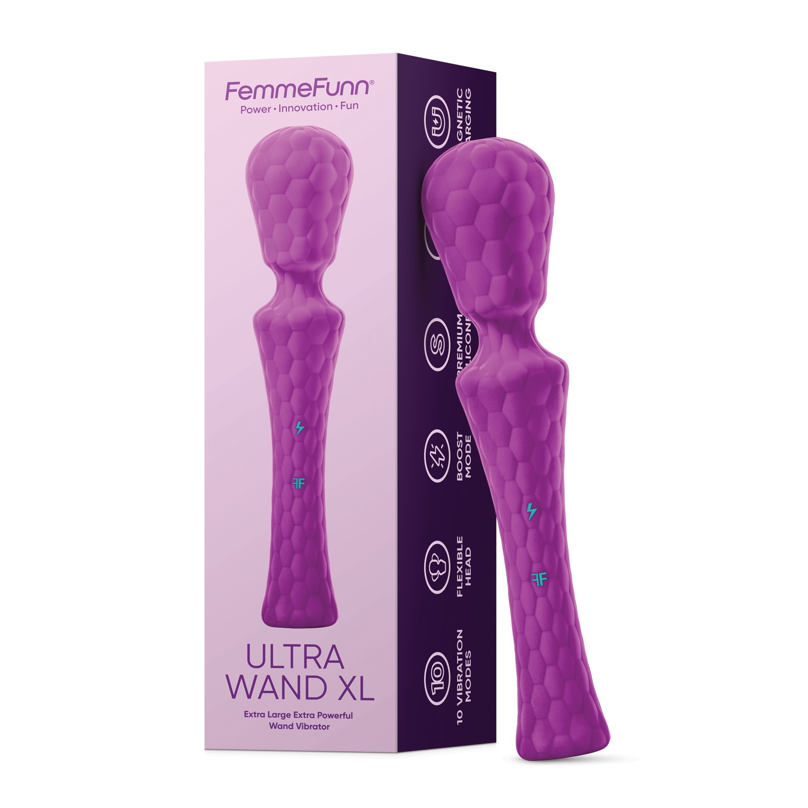 Femme Funn Ultra Wand XL Morado - Placer Definitivo