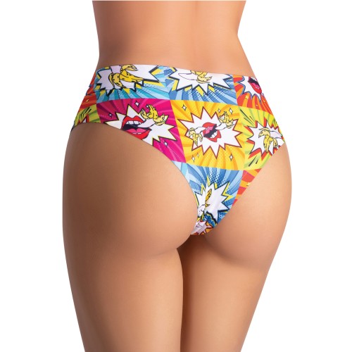 Slip Impreso Mememe Comics Chica Curiosa XL