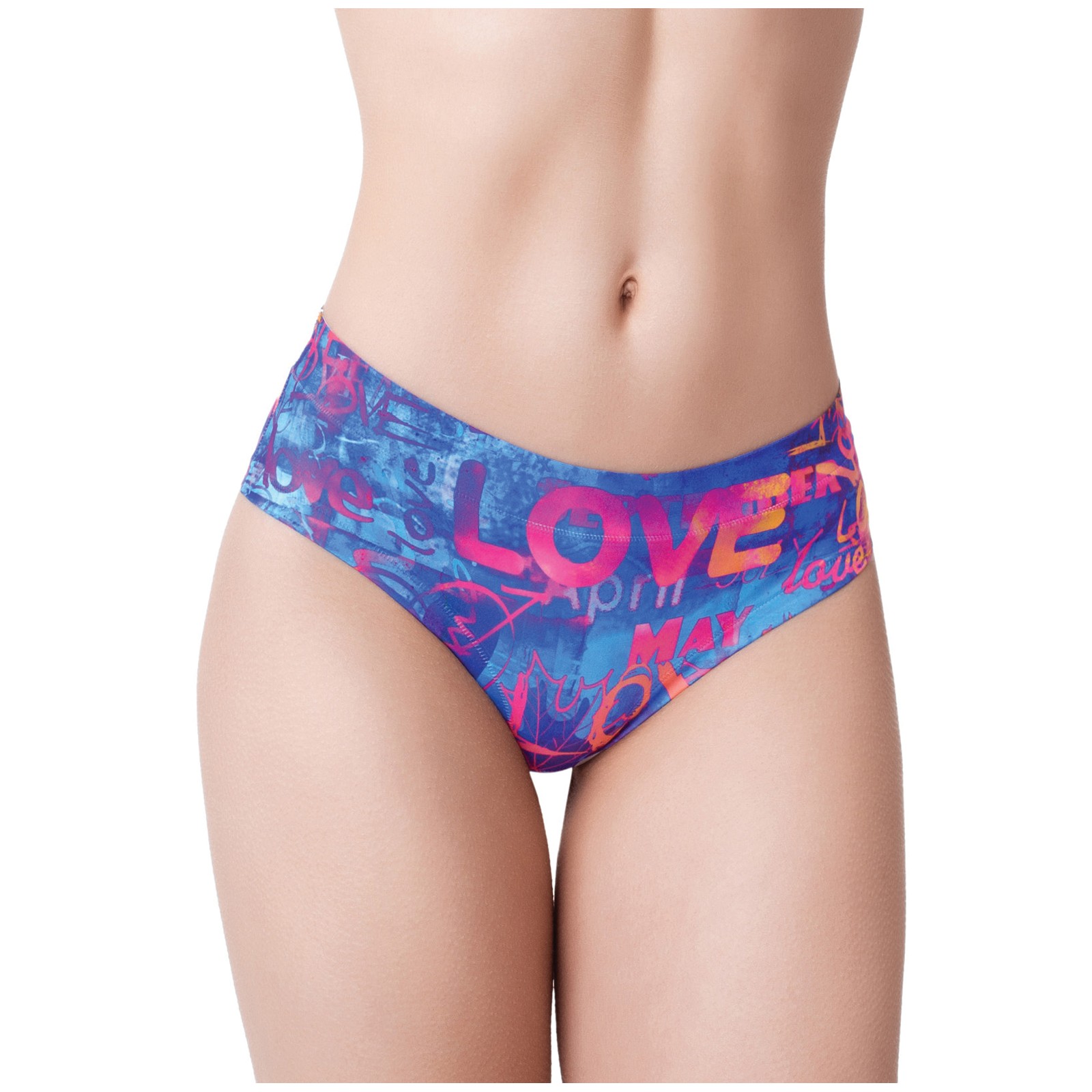 Mememe Love Graffiti Printed Slip MD