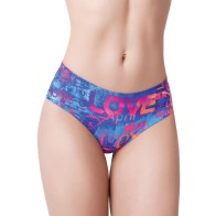 Mememe Love Graffiti Printed Slip MD