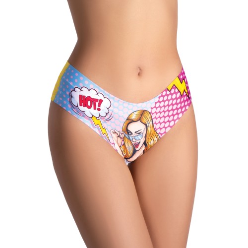 Slip Impreso Mememe Comics Hot Girl Mediano