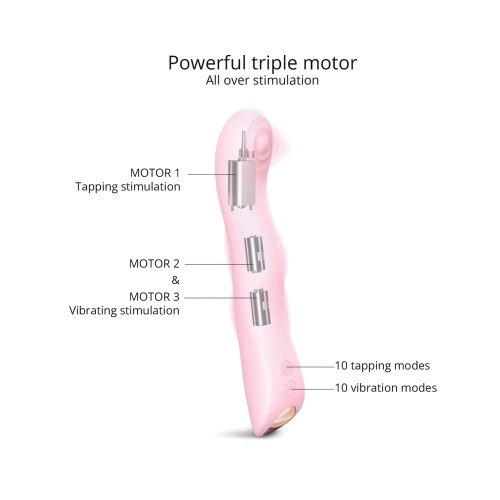 Love to Love Swap Tapping Vibrator for Endless Pleasure