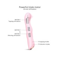 Vibrador Love to Love Swap Tapping para Placer Infinito