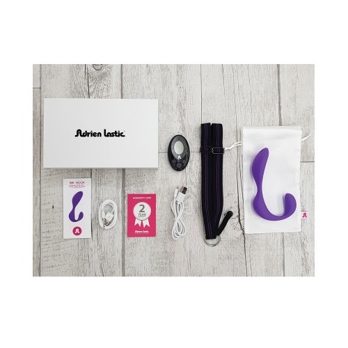 Adrien Lastic Mr. Hook Vibrator Purple