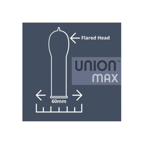 Union Max Condoms Pack of 12