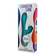 Alive Caribbean Shine Vibrator Caribbean Blue