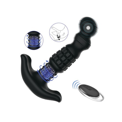 Pineapple Man Vibrating Prostate Massager Black